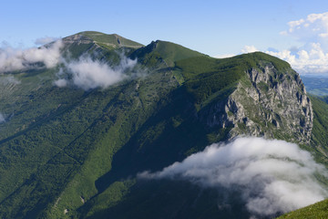 Fototapeta na wymiar Mount Corno del Catria in Summer, Apennines, Italy