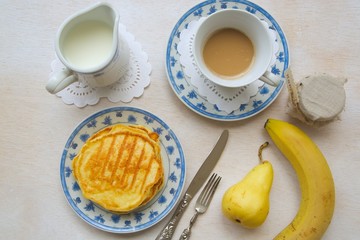 Breakfast background