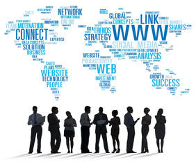 Social Media Internet Connection Global Communications Concept