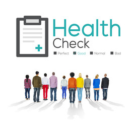 Obraz premium Health Check Diagnosis Medical Condition Analysis Concept