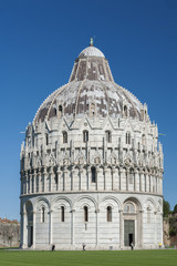 Baptistery of St. John in the Piazza dei Miracoli, Pisa, Tuscany