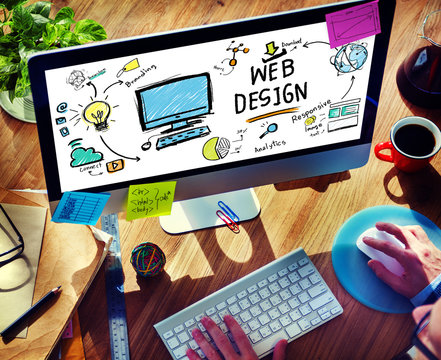 Content Creativity Digital Graphic Webdesign Webpage Concept