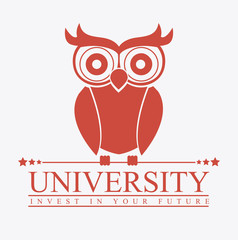 University design, vector illustration.