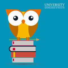 Obraz premium University design, vector illustration.