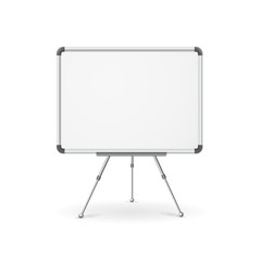 Vector empty whiteboard