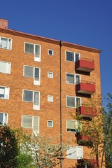 Windows and balconies