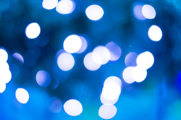 Colorful Glitter light from Christmas lighting background abstra