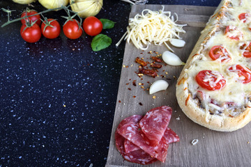 appetizing toasty snack