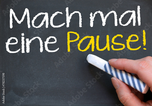 &quot;Mach mal eine Pause&quot; Stockfotos und lizenzfreie Bilder auf