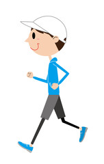 ランニング　男性