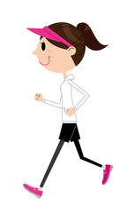 ランニング　女性