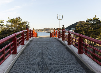 Fototapeta premium Ornate Japanese Bridge