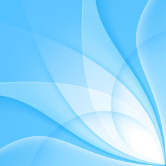 Abstract blue background. Vector Illustration