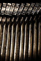 Old typewriter