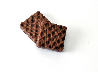 sweets of dark chocolate