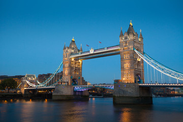 Fototapeta na wymiar Tower Bridge, London, England