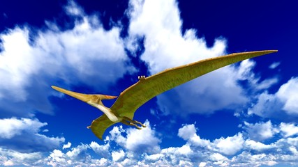 Flying pterodactyl © satori