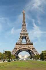 Fototapeta na wymiar Eiffel Tower - The most famous symbol of Paris