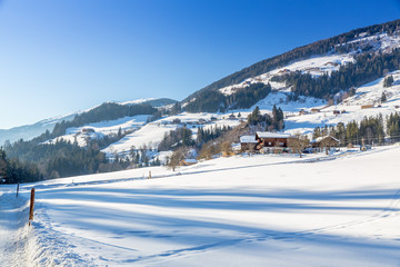 Fototapeta na wymiar Austrian Winter