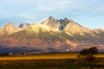 surroundings of Lomnicky Peak, Vysoke Tatry (High Tatras), Slova