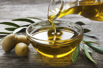 Obrazy na Szkle  Oliwa z oliwek