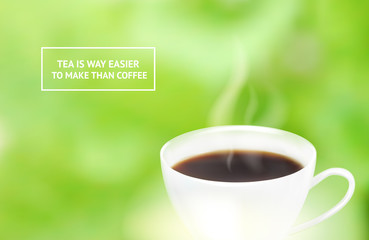 Coffee cup.