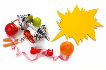 Sporty still life