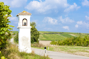 God's torture with vineyard, Southern Moravia, Czech Republic