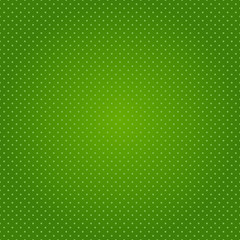 vector polka dot seamless green background - obrazy, fototapety, plakaty