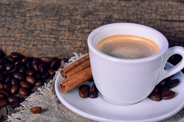 A cup of coffee