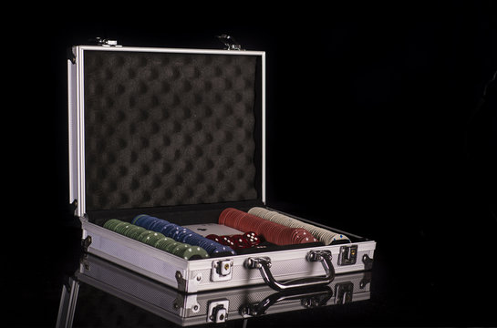 poker poket suitcase