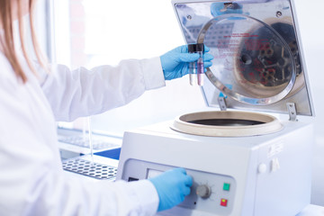 Scientist in lab
