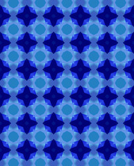 Ethnic pattern. Abstract kaleidoscope