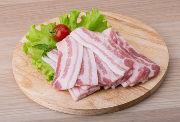 Sliced bacon