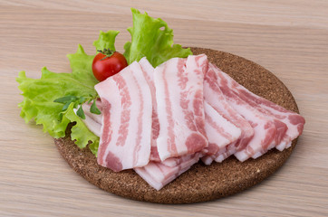 Sliced bacon