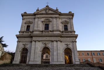 Fototapeta na wymiar Chiesa di San Gregorio al Celio ROMA