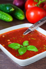 cold gazpacho