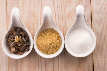 Difrent kind of sugar