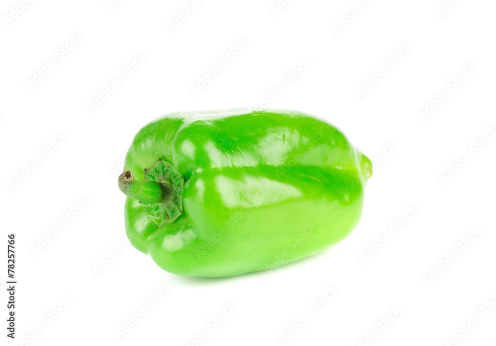 Sticker Sweet green pepper.