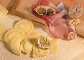 Specialità di pasta fresca ripiena