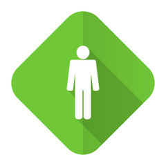 male flat icon male gender sign