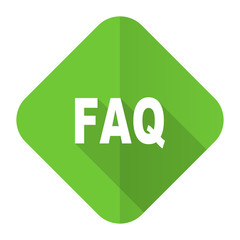 faq flat icon