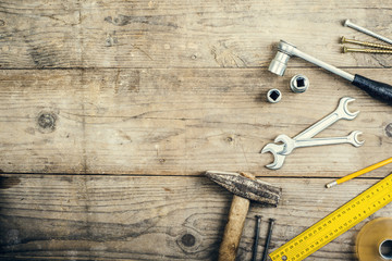 Mix of work tools