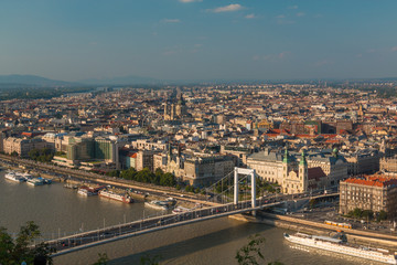 Nice View of Budapest in Hungary
