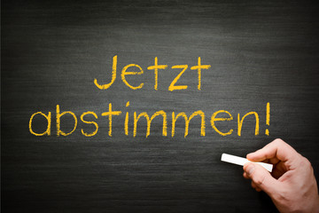 jetzt abstimmen