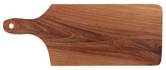 Cutting board made of walnut wood