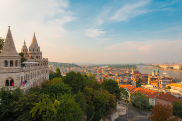 Fishermans Bastion in Budapest Hungary