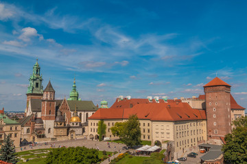Naklejka na ściany i meble Wawel Castle in Krakow Poland