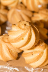 puff pastry with cream