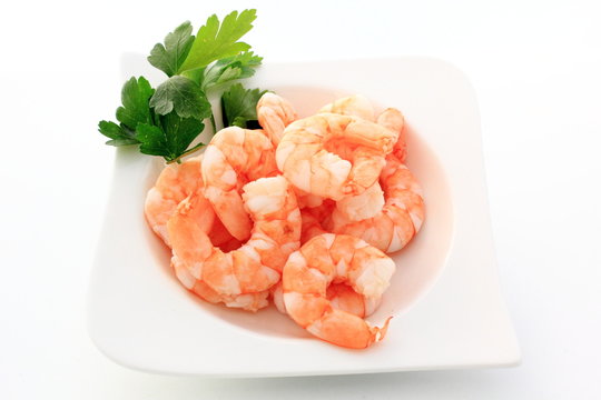 Quelques crevettes